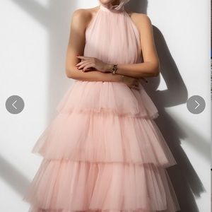 Aliexpress tulle midi dress hand made
